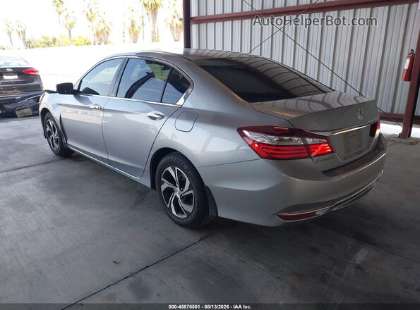 1HGCR2F3XHA159678 2017 HONDA ACCORD Silver Trasero izquierdo