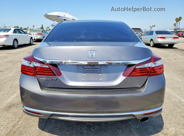 1HGCR2F3XHA164413 2017 HONDA ACCORD Gray Հետևի տեսք