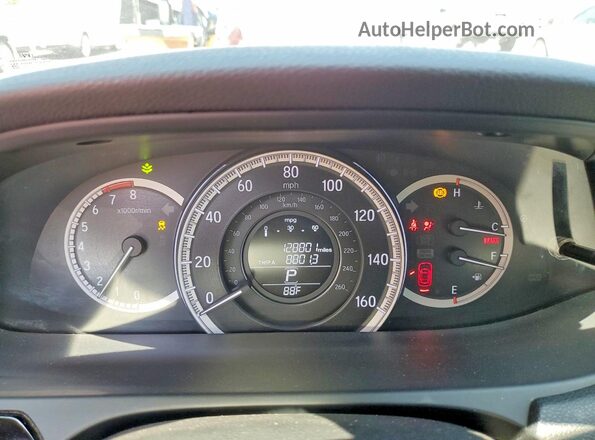 1HGCR2F3XHA164413 2017 HONDA ACCORD Gray Սարքավորումների վահանակի տեսք