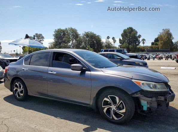 1HGCR2F3XHA164413 2017 HONDA ACCORD Gray Առջևի աջ