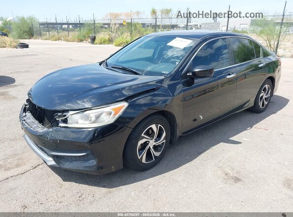 1HGCR2F3XHA170888 2017 HONDA ACCORD Black Передня ліва чверть