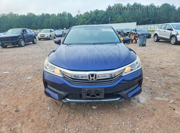 1HGCR2F3XHA246447 2017 HONDA ACCORD Blue Widok z przodu