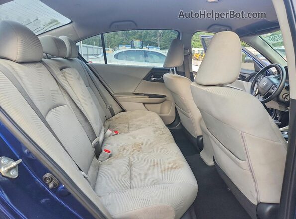 1HGCR2F3XHA246447 2017 HONDA ACCORD Blue Widok tylnych siedzeń