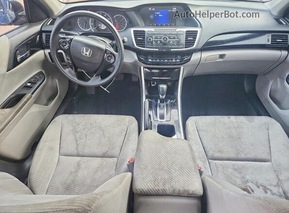 1HGCR2F3XHA246447 2017 HONDA ACCORD Blue Widok deski rozdzielczej