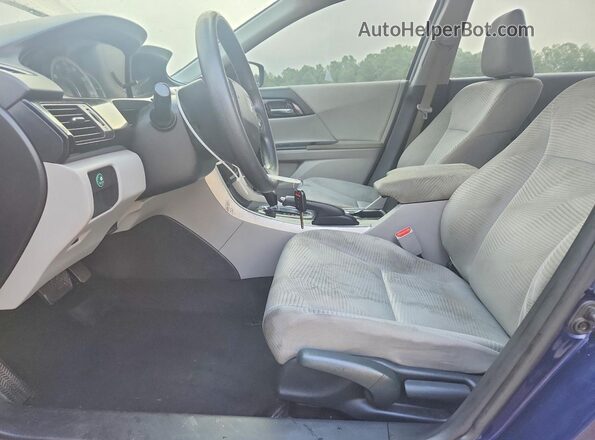 1HGCR2F3XHA246447 2017 HONDA ACCORD Blue Widok wnętrza z przodu