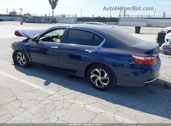 1HGCR2F3XHA252555 2017 HONDA ACCORD Blue Задня ліва чверть