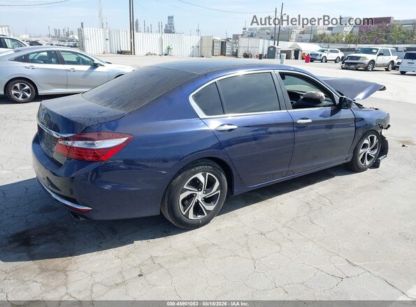 1HGCR2F3XHA252555 2017 HONDA ACCORD Blue Задня права чверть