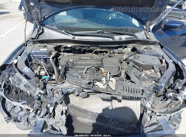 1HGCR2F3XHA252555 2017 HONDA ACCORD Blue Вид ззаду