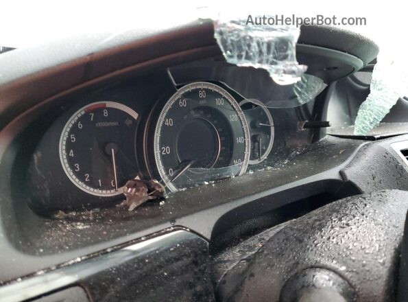 1HGCR2F3XHA252569 2017 HONDA ACCORD Синий Вид щитка приборов