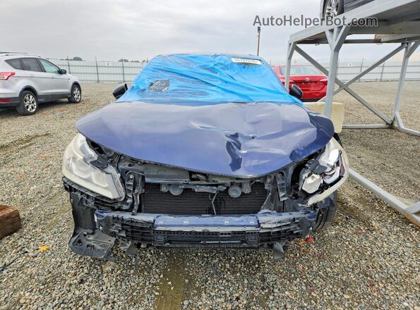 1HGCR2F3XHA252569 2017 HONDA ACCORD Синий Вид спереди