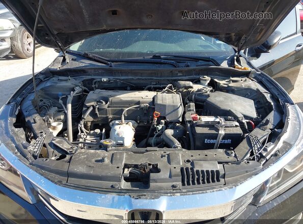 1HGCR2F3XHA260624 2017 HONDA ACCORD Black Rear view