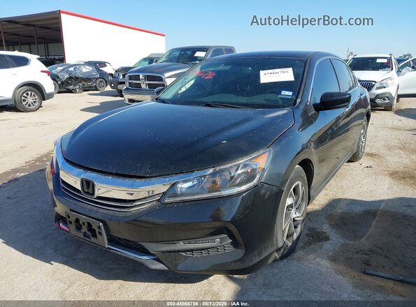 1HGCR2F3XHA260624 2017 HONDA ACCORD Black Front left