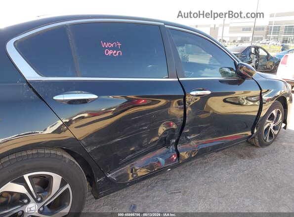1HGCR2F3XHA260624 2017 HONDA ACCORD Black Front view