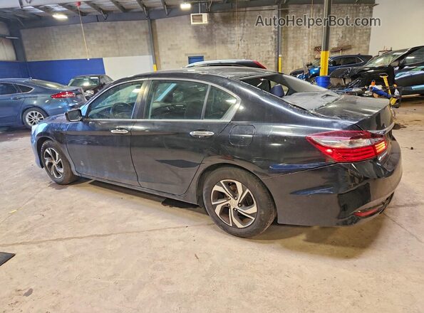 1HGCR2F3XHA272014 2017 HONDA ACCORD Black Rear left