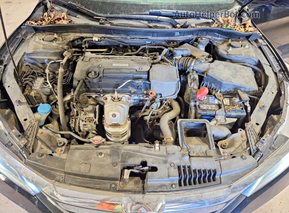 1HGCR2F3XHA272014 2017 HONDA ACCORD Black Rear interior view
