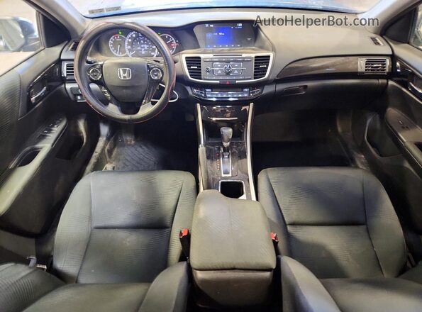 1HGCR2F3XHA272014 2017 HONDA ACCORD Black Dashboard view