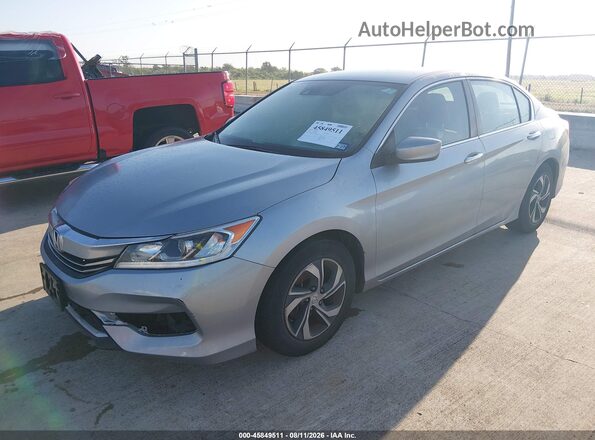 1HGCR2F41GA069813 2016 HONDA ACCORD Серебряный Передняя левая четверть