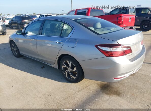 1HGCR2F41GA069813 2016 HONDA ACCORD Серебряный Задняя левая четверть