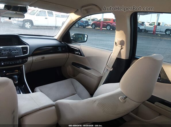 1HGCR2F41GA112675 2016 HONDA ACCORD Black Вид салону спереду