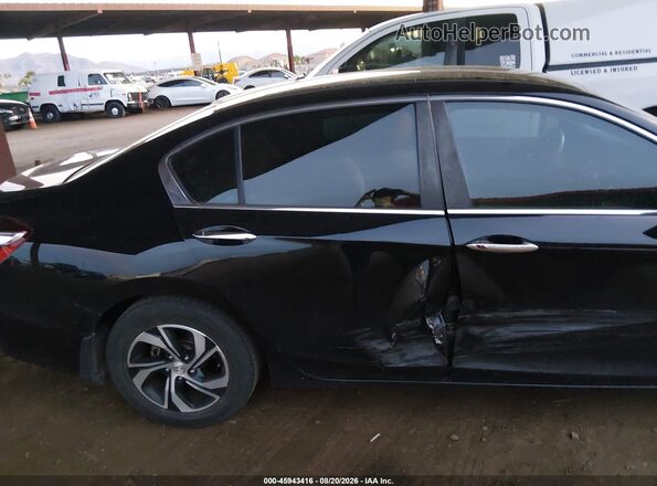 1HGCR2F41GA112675 2016 HONDA ACCORD Black Вид спереду