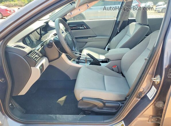 1HGCR2F47HA181517 2017 HONDA ACCORD Gray Widok wnętrza z przodu