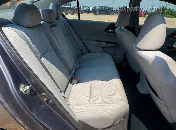 1HGCR2F47HA181517 2017 HONDA ACCORD Gray Widok tylnych siedzeń