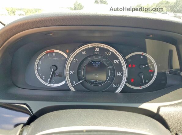 1HGCR2F47HA181517 2017 HONDA ACCORD Gray Widok zestawu wskaźników