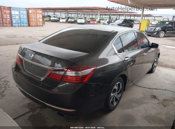 1HGCR2F49GA119132 2016 HONDA ACCORD Black Trasero derecho