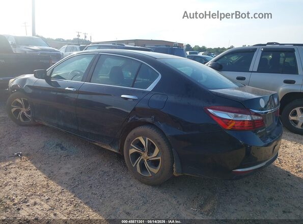 1HGCR2F4XGA139017 2016 HONDA ACCORD Black Rear left