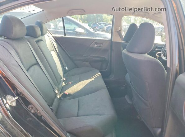 1HGCR2F4XGA223452 2016 HONDA ACCORD Black Հետևի նստատեղերի տեսք