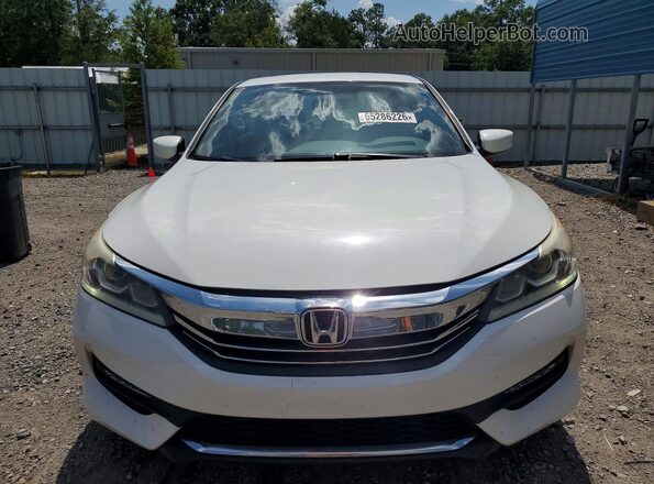 1HGCR2F50GA128052 2016 HONDA ACCORD Белый Вид спереди