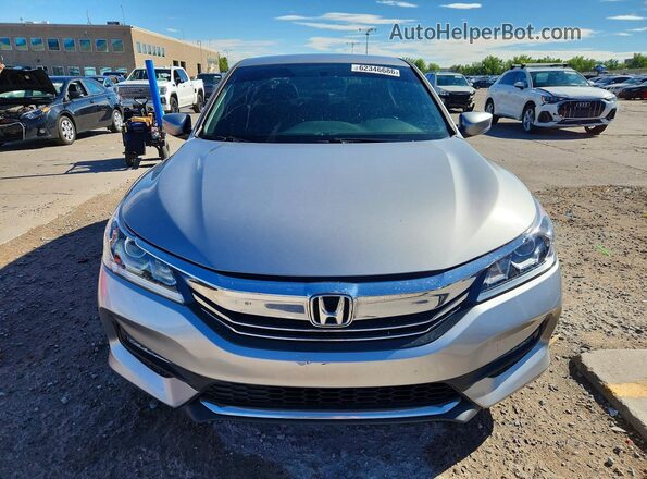 1HGCR2F50GA149130 2016 HONDA ACCORD Silver Դիմացի տեսք
