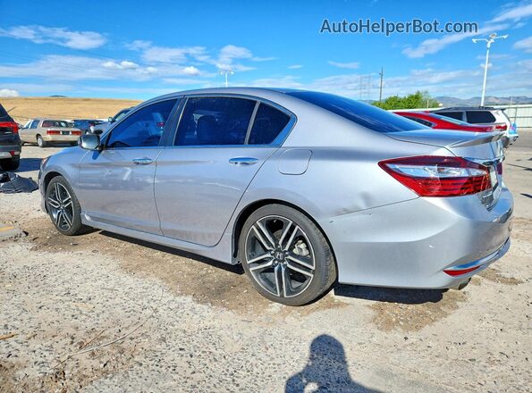 1HGCR2F50GA149130 2016 HONDA ACCORD Silver Հետևի ձախ