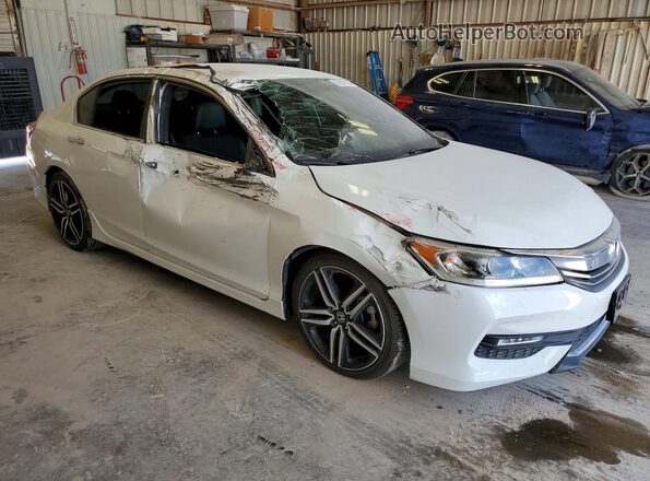 1HGCR2F50GA167093 2016 HONDA ACCORD White წინა მარჯვენა