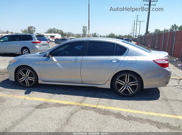 1HGCR2F50GA204952 2016 HONDA ACCORD Silver 360 interior view