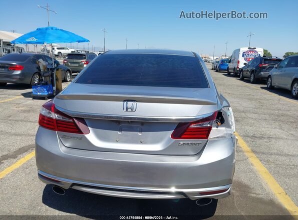 1HGCR2F50GA204952 2016 HONDA ACCORD Silver 