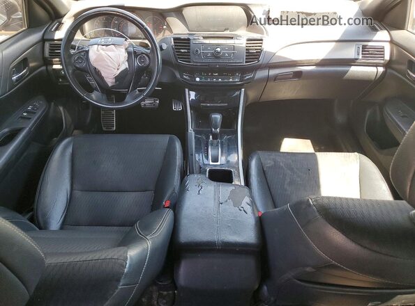 1HGCR2F50GA226904 2016 HONDA ACCORD Silver Առջևի վահանակի տեսք