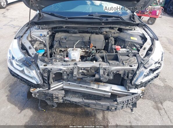 1HGCR2F50HA064919 2017 HONDA ACCORD Серебряный Вид сзади