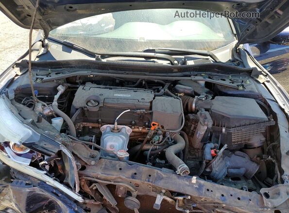 1HGCR2F50HA085818 2017 HONDA ACCORD Blue Rear interior view