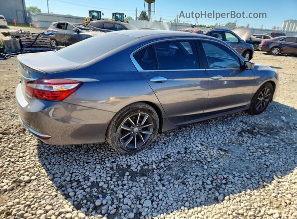 1HGCR2F50HA159450 2017 HONDA ACCORD Charcoal Tył prawy
