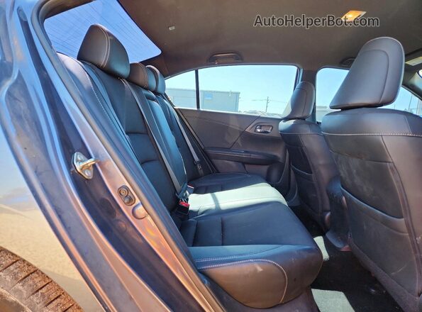 1HGCR2F50HA159450 2017 HONDA ACCORD Charcoal Widok tylnych siedzeń