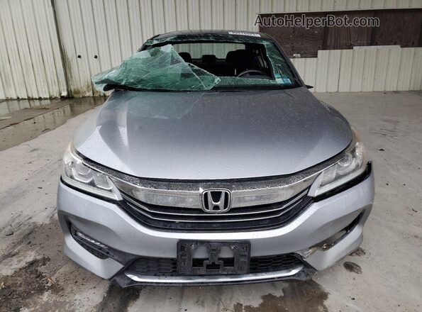 1HGCR2F50HA254459 2017 HONDA ACCORD Silver წინა ხედი