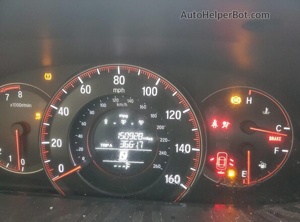 1HGCR2F50HA254459 2017 HONDA ACCORD Silver ხელსაწყოთა პანელის ხედი