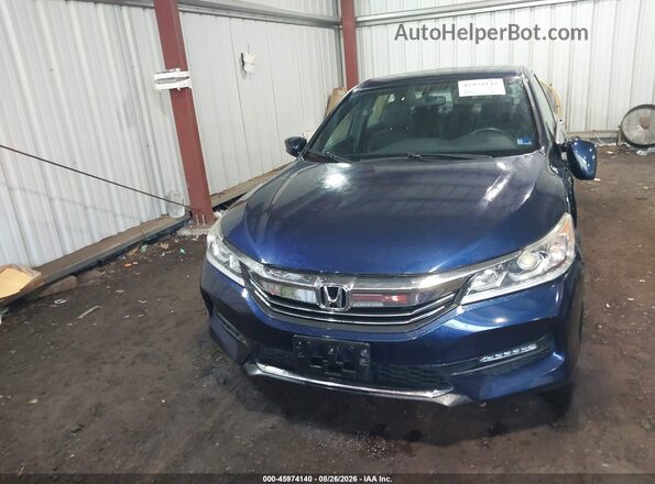 1HGCR2F51GA130666 2016 HONDA ACCORD Blue Սարքավորումների վահանակի տեսք