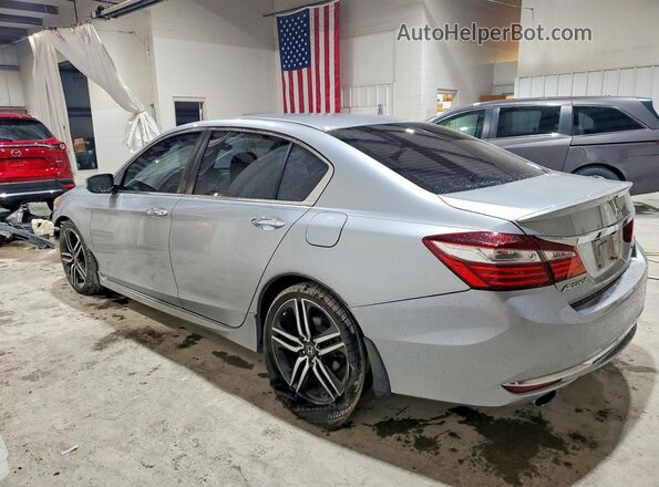 1HGCR2F51GA162419 2016 HONDA ACCORD Серебряный Задняя левая четверть