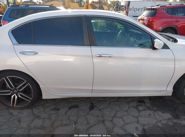 1HGCR2F51GA206502 2016 HONDA ACCORD White 