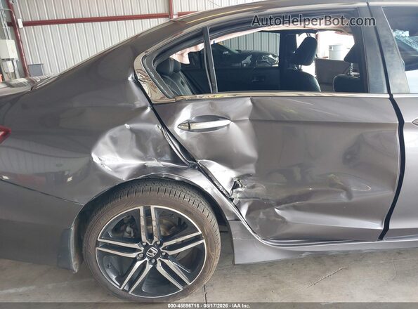 1HGCR2F51HA295487 2017 HONDA ACCORD Gray Դիմացի տեսք
