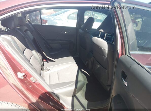 1HGCR2F52GA105291 2016 HONDA ACCORD Maroon Вид наклейки з VIN-кодом