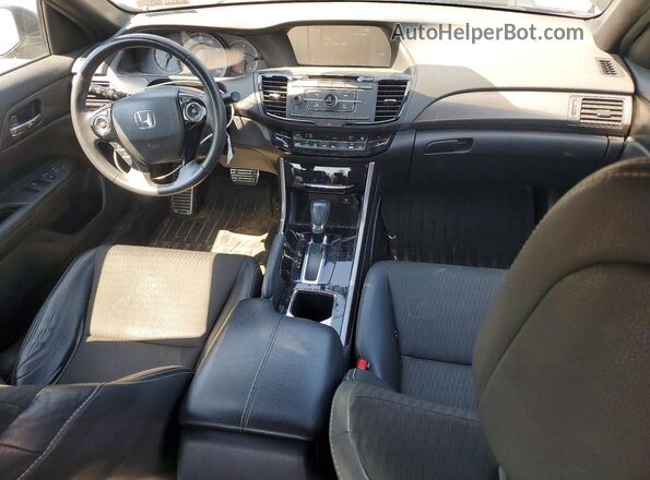 1HGCR2F52GA177933 2016 HONDA ACCORD Brown Vista del salpicadero