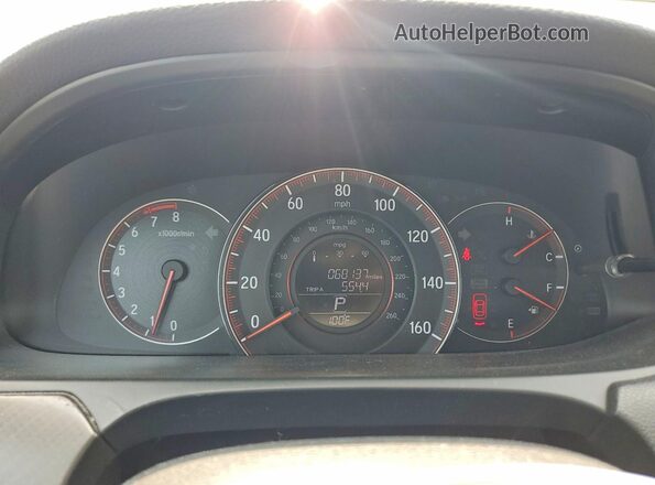 1HGCR2F52GA229030 2016 HONDA ACCORD Черный Вид щитка приборов